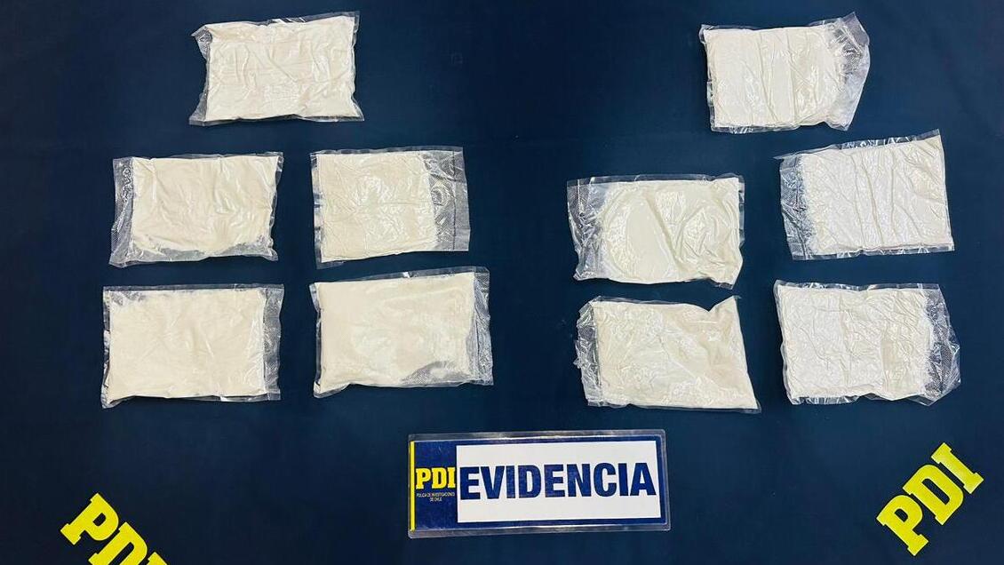 PDI incautó más de 10 mil dosis de ketamina en Arica