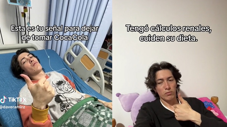 Influencer terminó hospitalizado por tomar mucha bebida: Bebía casi dos litros al día