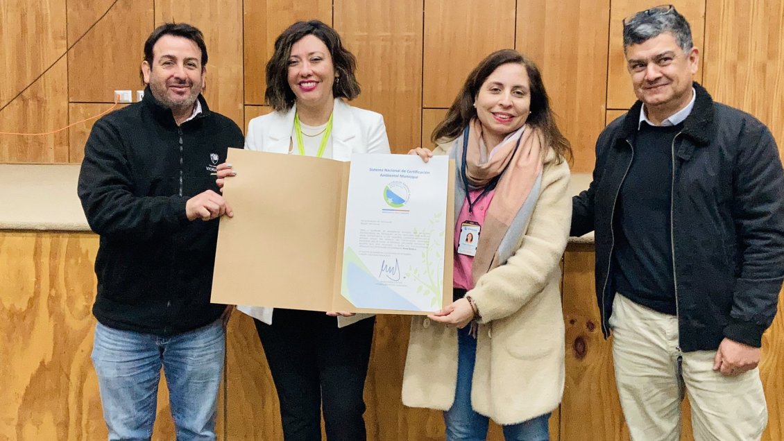 Nueve comunas del Maule recibieron certificación ambiental