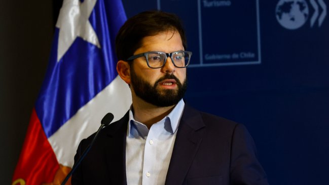 Boric: La Constitución debe reflejar los consensos de los chilenos, no la visión de un sector