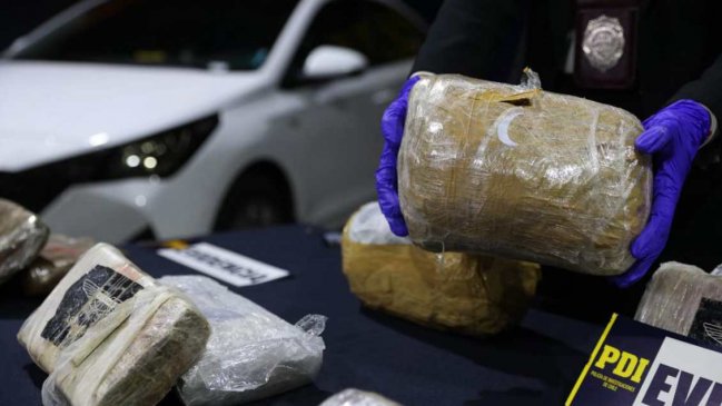 Banda transportaba droga a lo largo de Chile siguiendo las fases lunares