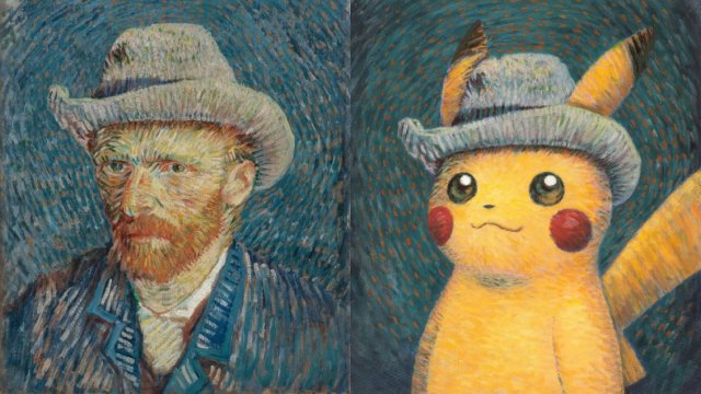 CENTRO POKÉMON × Museo Van Gogh: Eevee ispirato all'autoritratto con