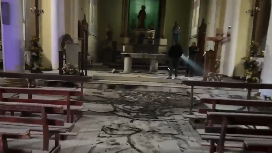 Presunto atentado incendiario afectó a una parroquia en Constitución