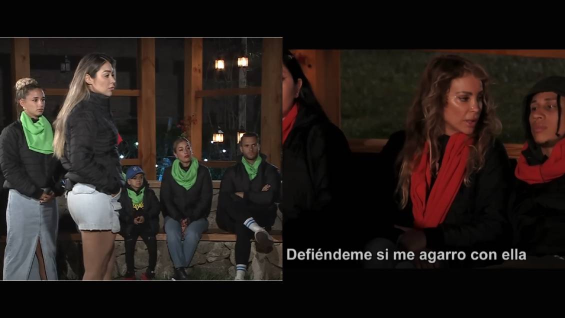 El tenso cruce de palabras entre 