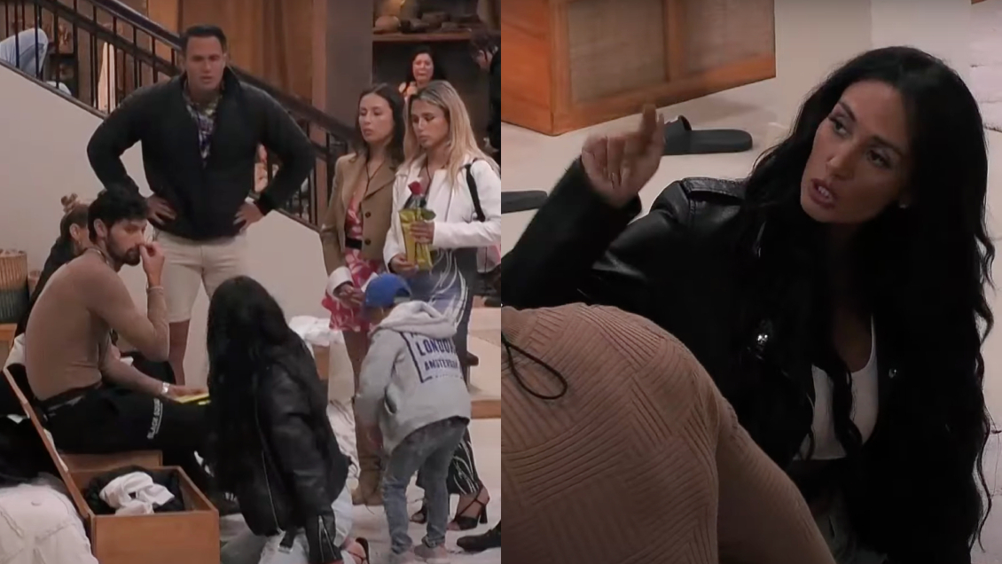 Pamela Díaz tuvo fuerte discusión con Fabio Agostini en 