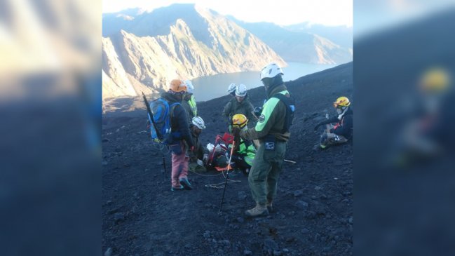 Buscan a excursionista de 60 años que se perdió en Los Andes