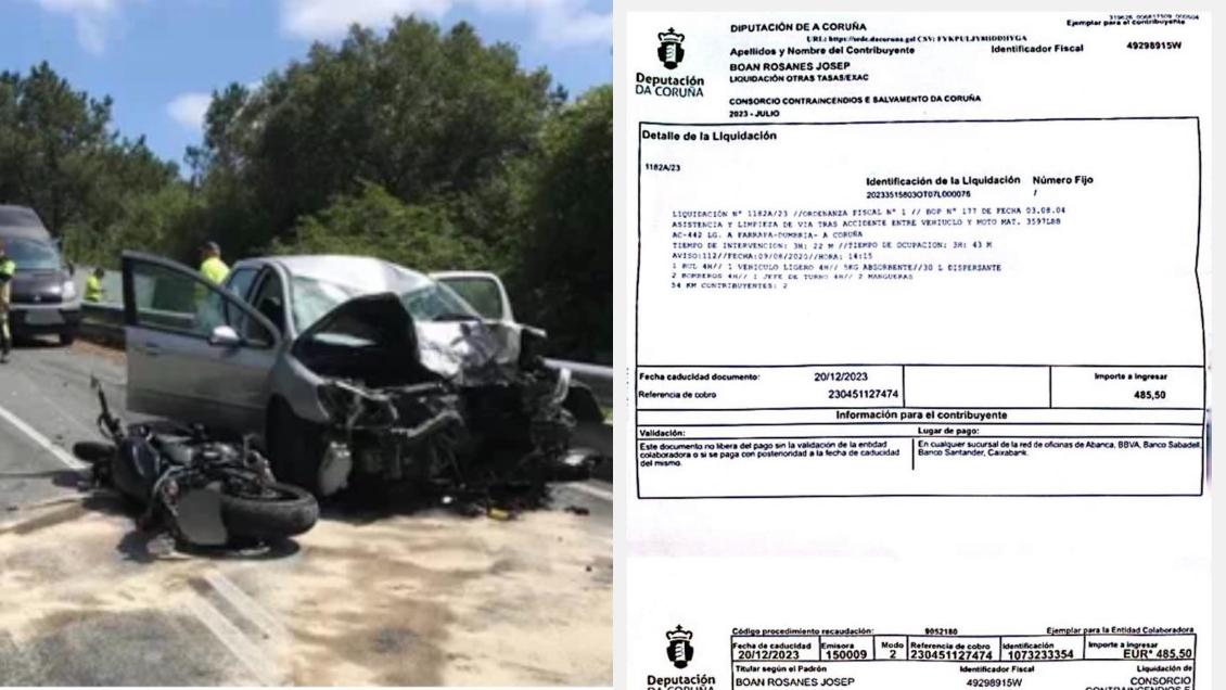 Mujer recibió factura para limpiar el accidente en el que murió su hijo: “Humillación intolerable”