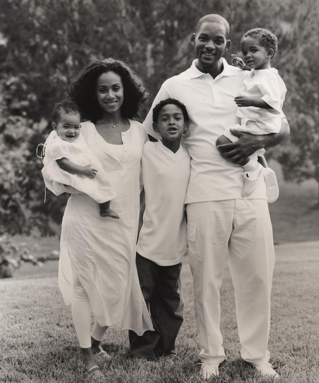 Jada Pinkett Smith se casó con Will Smith en 1997, teniendo dos hijos.