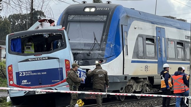 Alcalde de San Pedro de la Paz presentó recurso contra el Estado por choque de micro y Biotrén