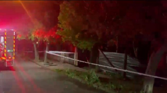 Tres niños murieron en el incendio de su casa en Angol