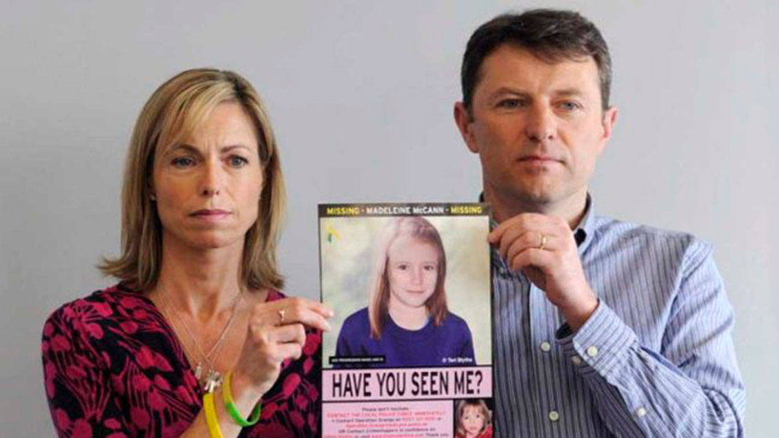 Policía portuguesa pide perdón a los padres de Madeleine McCann