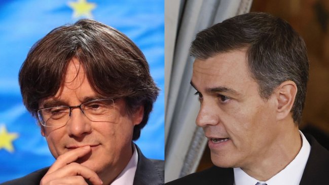  Puigdemont tensiona acuerdo entre Sánchez e independentistas catalanes para investidura  