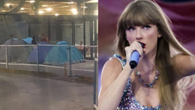 Fans de Taylor Swift llevan medio año acampando para ver show en Argentina