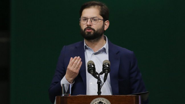 Presidente Boric y plebiscito: 