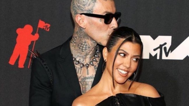 Travis Barker y Kourtney Kardashian recibieron a su primer hijo juntos