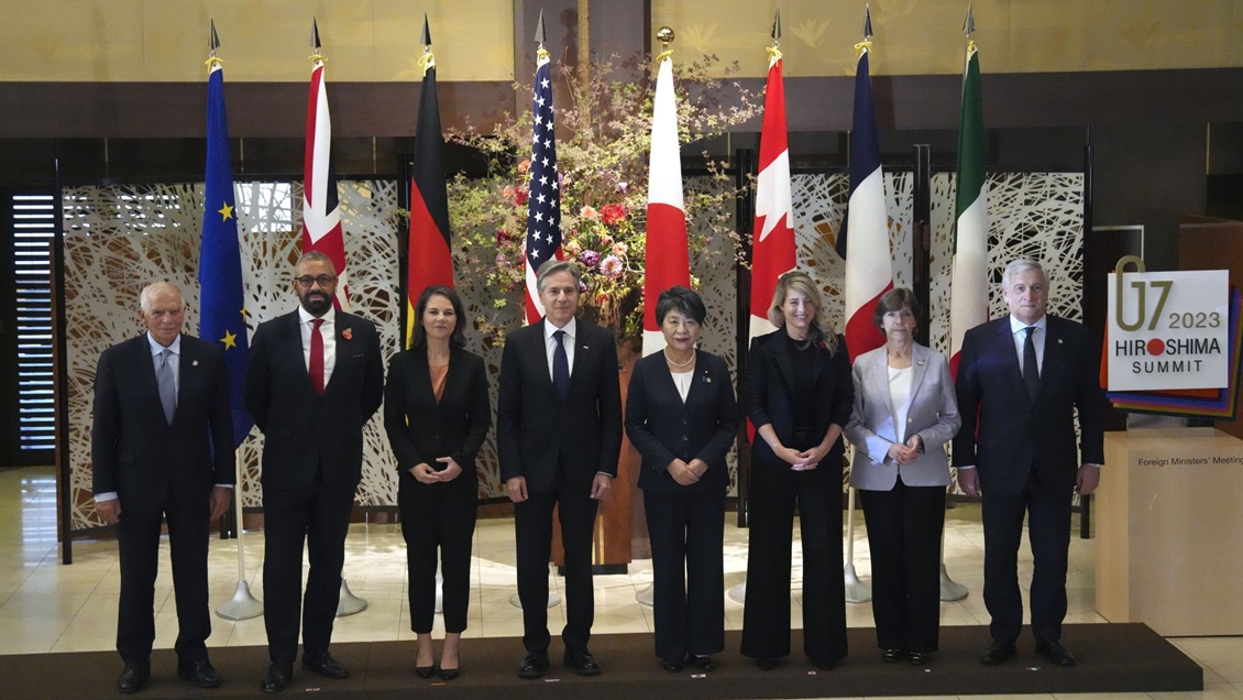 El G7 hizo un llamado unánime por una pausa humanitaria en Gaza