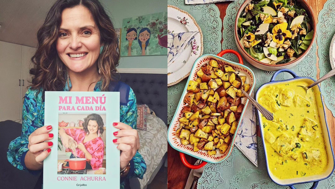 ¿Qué es el batch cooking? Connie Achurra se suma a la tendencia en su nuevo libro de recetas