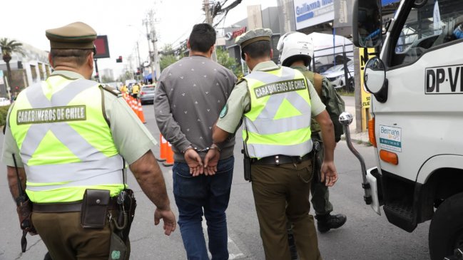 La Florida: decomisan marihuana, cocaína, ketamina y éxtasis en fiscalización vehicular