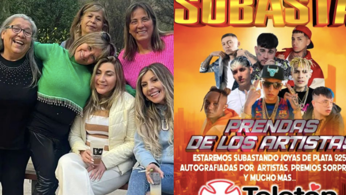 Mamás de Marcianeke y artistas urbanos subastarán prendas para la Teletón