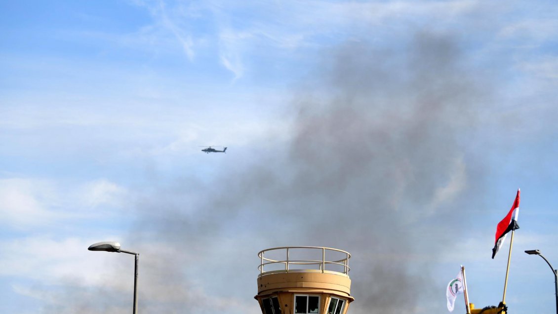 Dron explosivo impactó contra base con presencia de EEUU en Irak