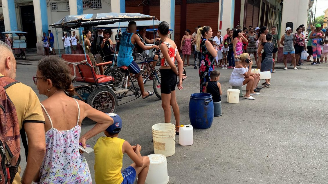 Escasez de agua potable afecta a casi 450 mil personas en Cuba
