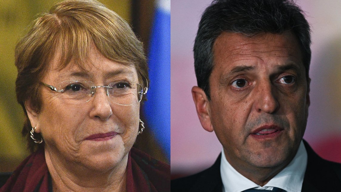 Junto a más de 50 figuras políticas: Bachelet firmó carta de apoyo a Massa