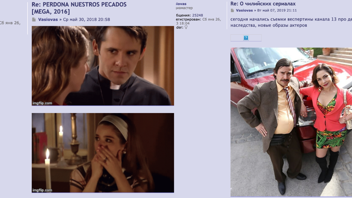 Descubren particular grupo de rusos fanáticos de las teleseries chilenas