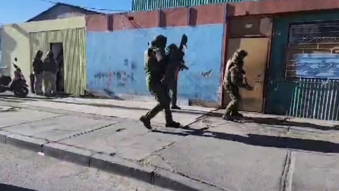 Allanamientos antidrogas en Calama dejaron cuatro detenidos