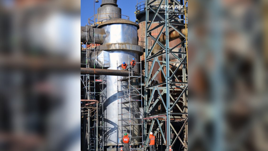 Enami planea invertir US$1.375 millones para elevar estándar ambiental de la Fundición de Paipote