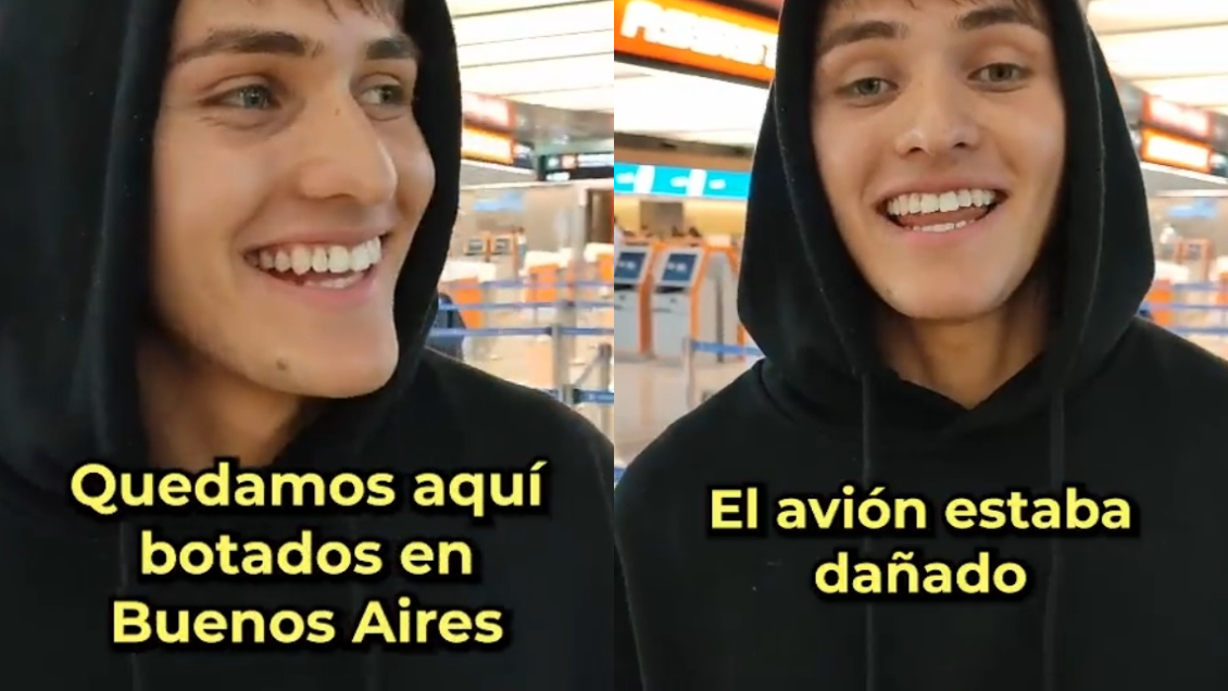Atrapado en Argentina: Hans de Gran Hermano perdió dos vuelos para volver a Chile