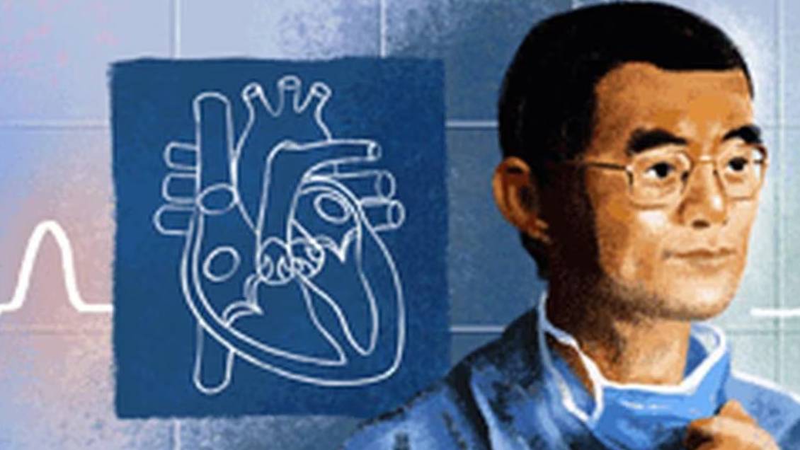 Dr. Victor Chang fue homenajeado en Google con un doodle