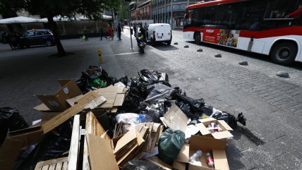   Seremi cursa sumario sanitario a municipio de Santiago por acumulación de basura 