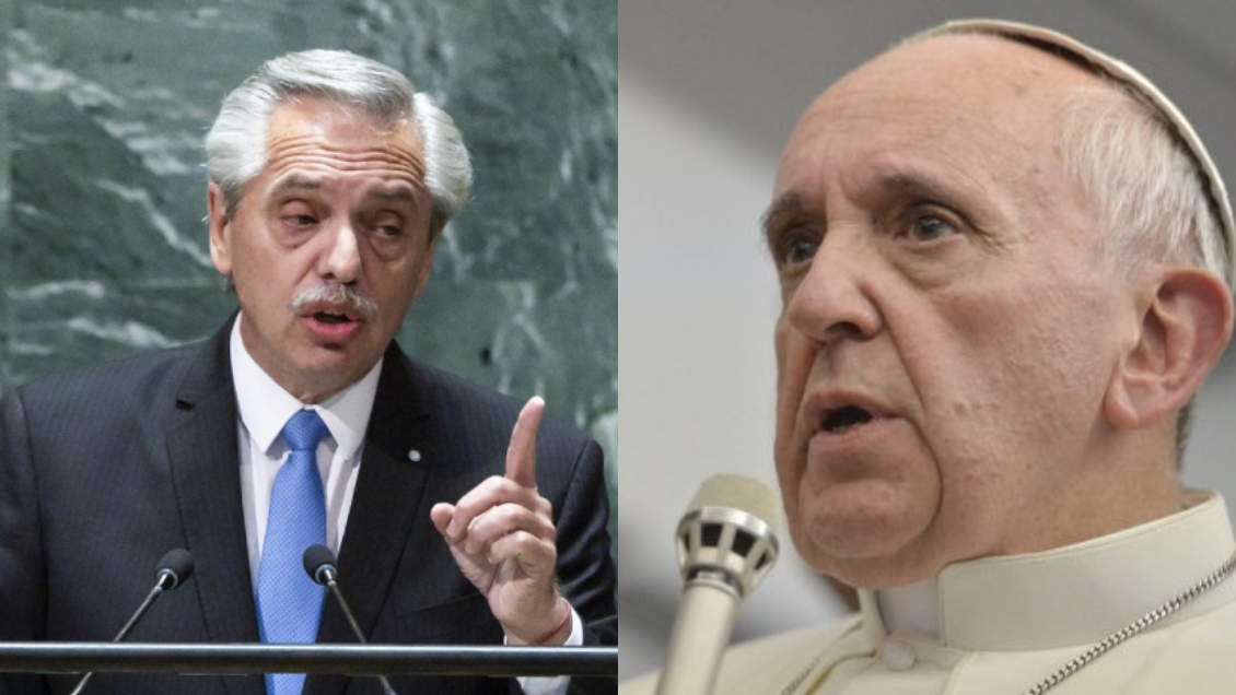 Papa Francisco recibirá a Alberto Fernández la próxima semana