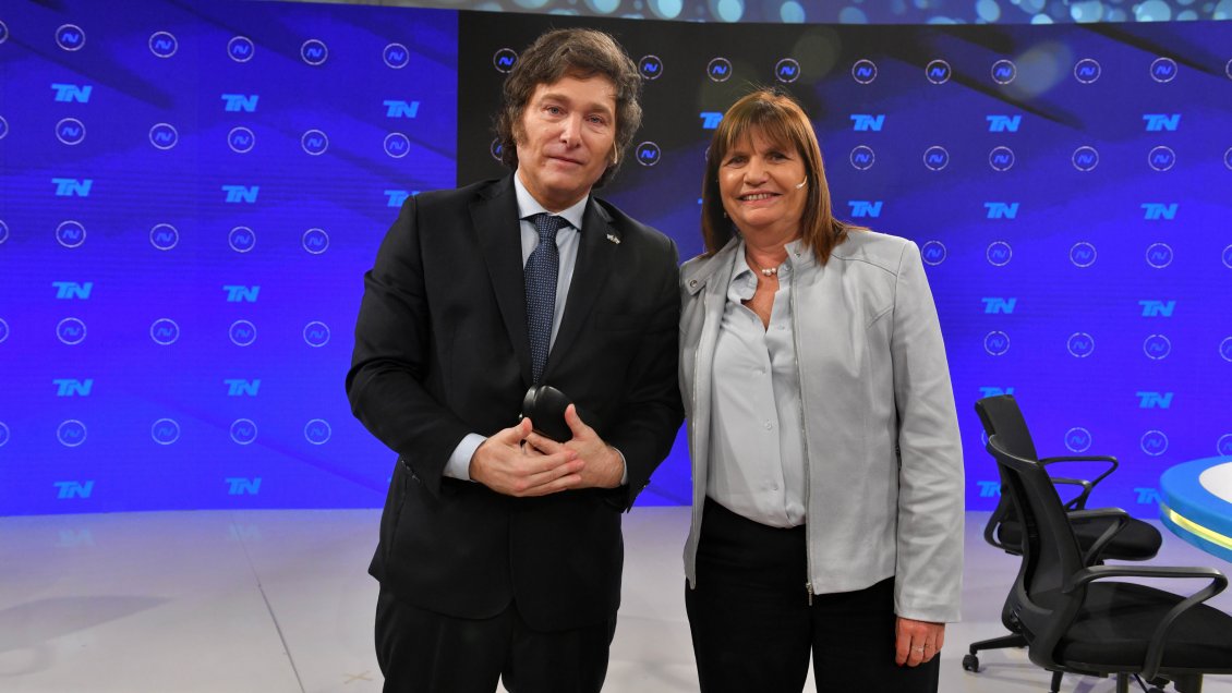 Milei cancela viaje a EEUU y nombra a Bullrich como ministra de Seguridad