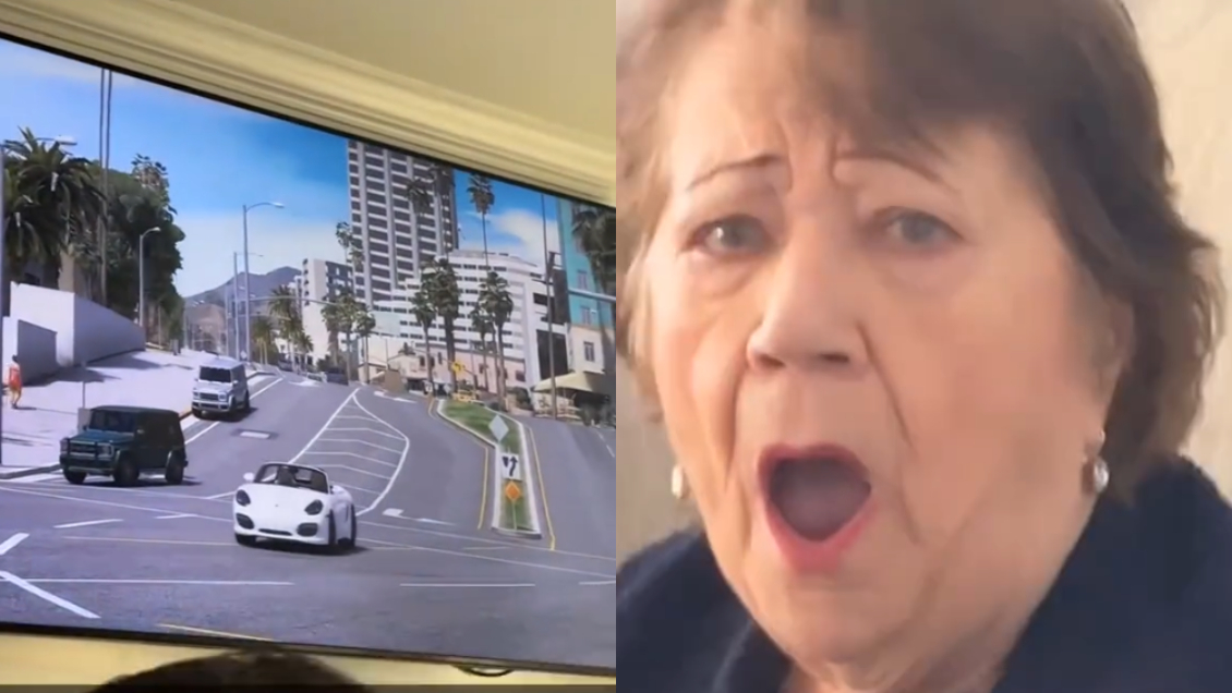 Le hizo creer a su abuela que el videojuego era una noticia real y su reacción se hizo viral