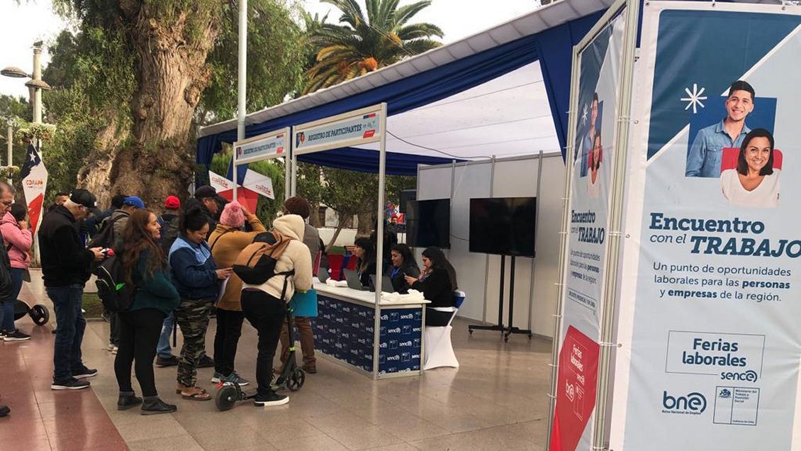 Feria laboral del Sence ofrece 10.000 puestos de trabajo