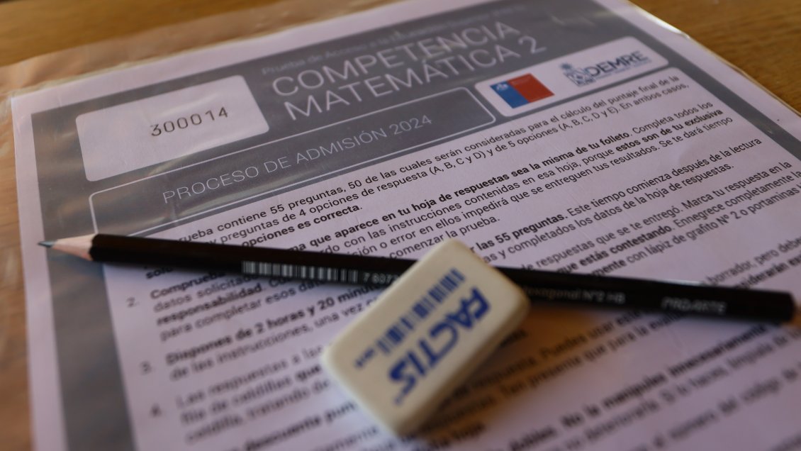 Comenzó: Más de 287 mil estudiantes rinden la PAES