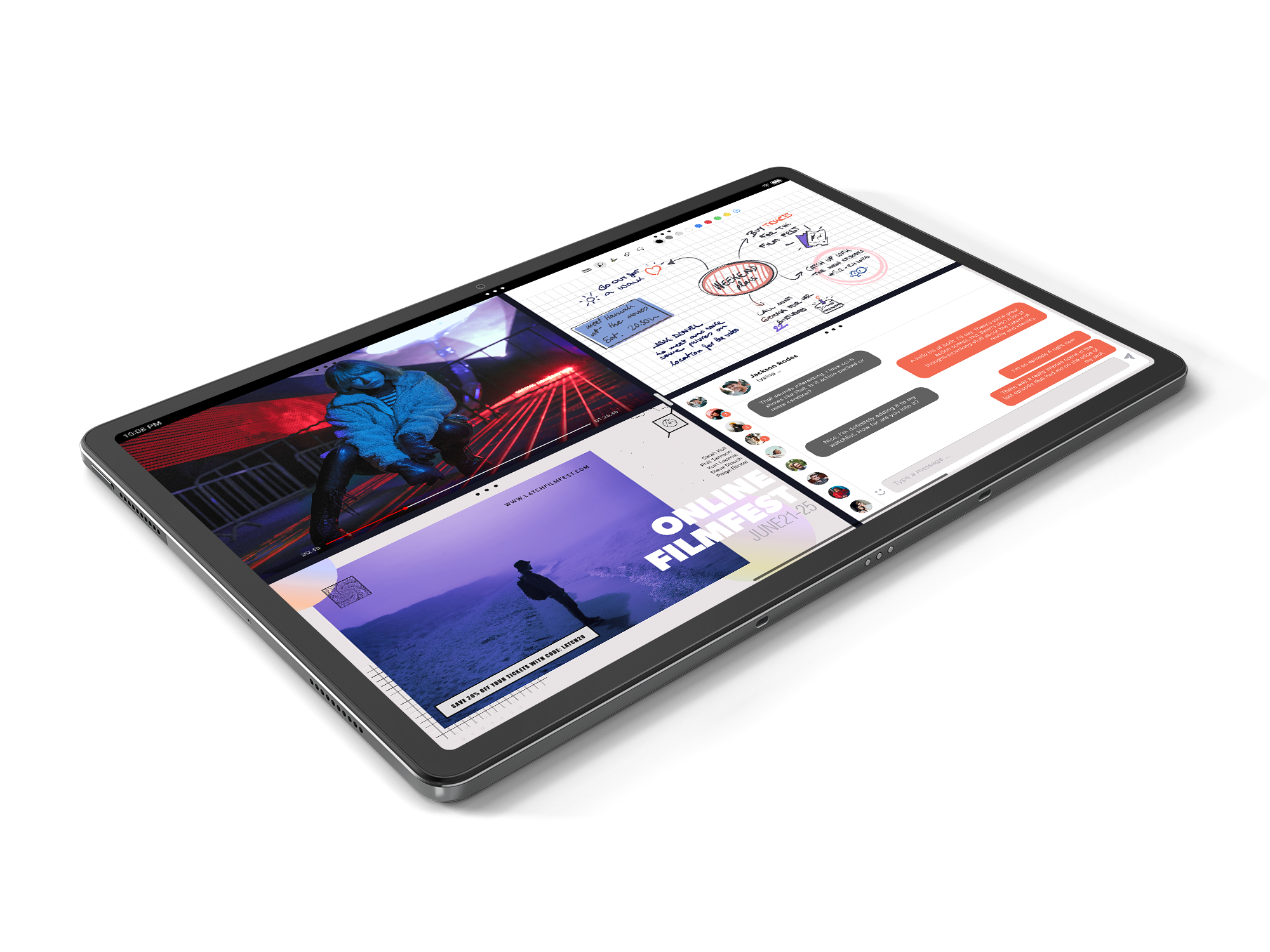 Lenovo presenta su nueva Tab P12 para aprendizaje, movilidad y multitarea optimizados 