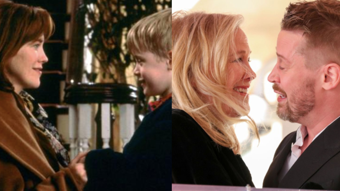 Macaulay Culkin se reencontró con su mamá actriz en 