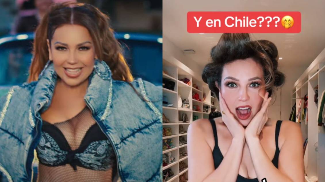 Thalia reaccionó al significado de 