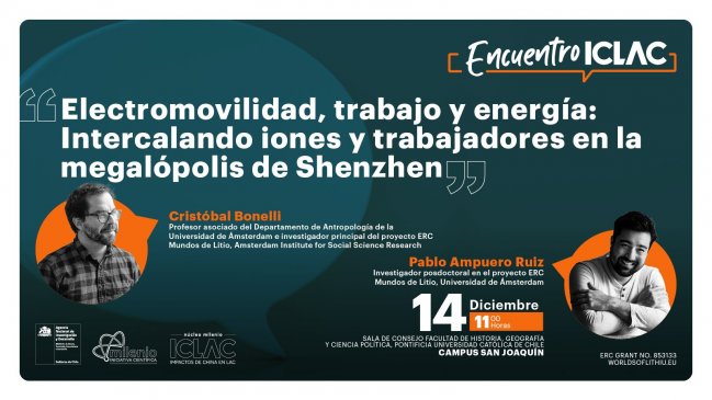 Encuentro ICLAC abordará el impacto de China en la electromovilidad