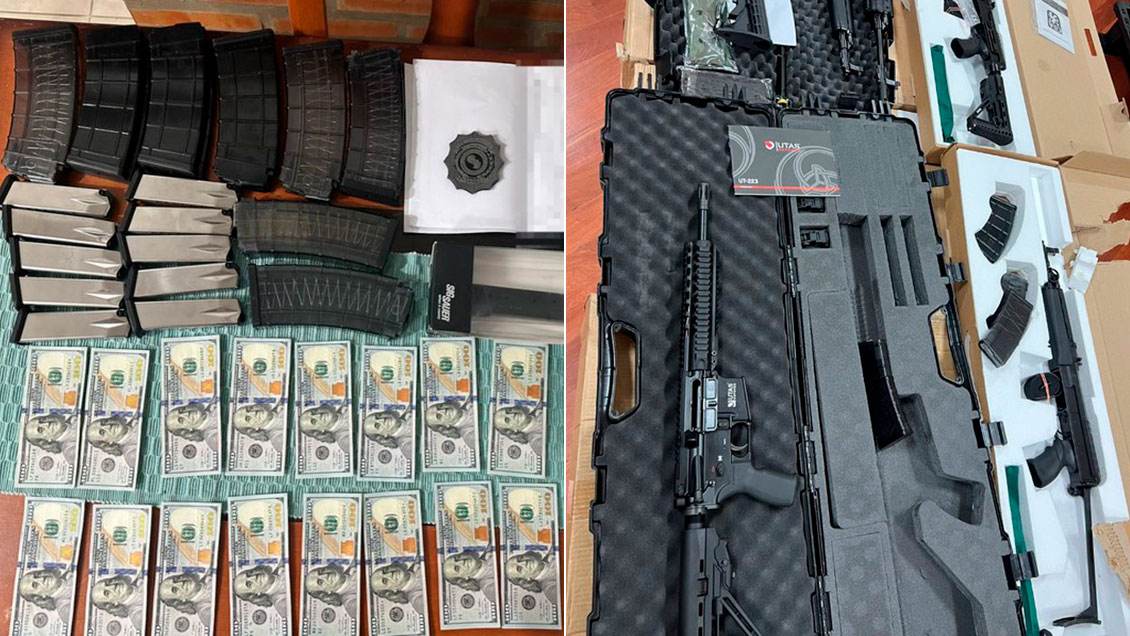 Desmantelan trama internacional que vendió 43.000 armas a principales bandas criminales en Brasil