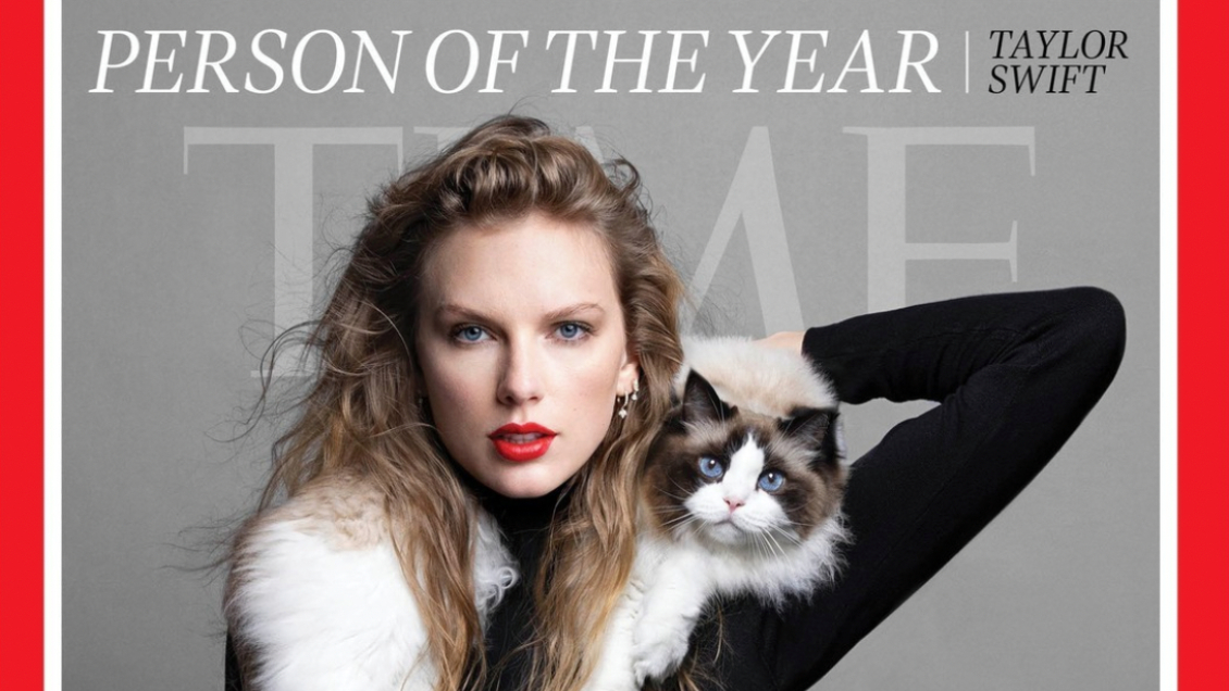 Taylor Swift fue nombrada Persona del Año por la revista Time
