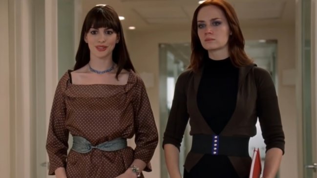 Anne Hathaway y Emily Blunt se reúnen a 17 años de 