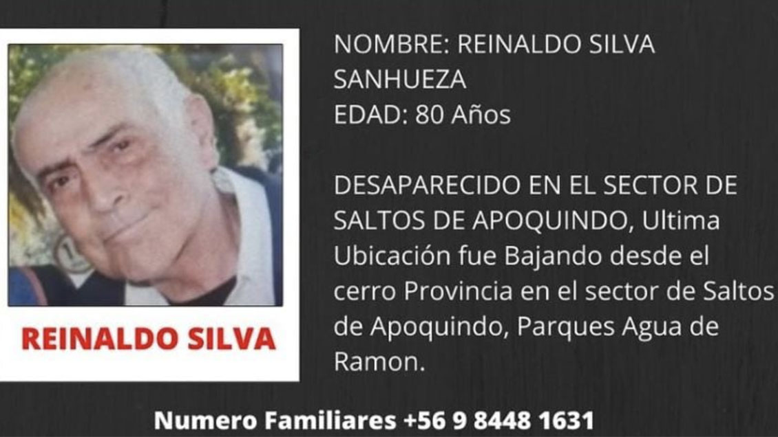 Buscan a anciano andinista extraviado en la precordillera santiaguina