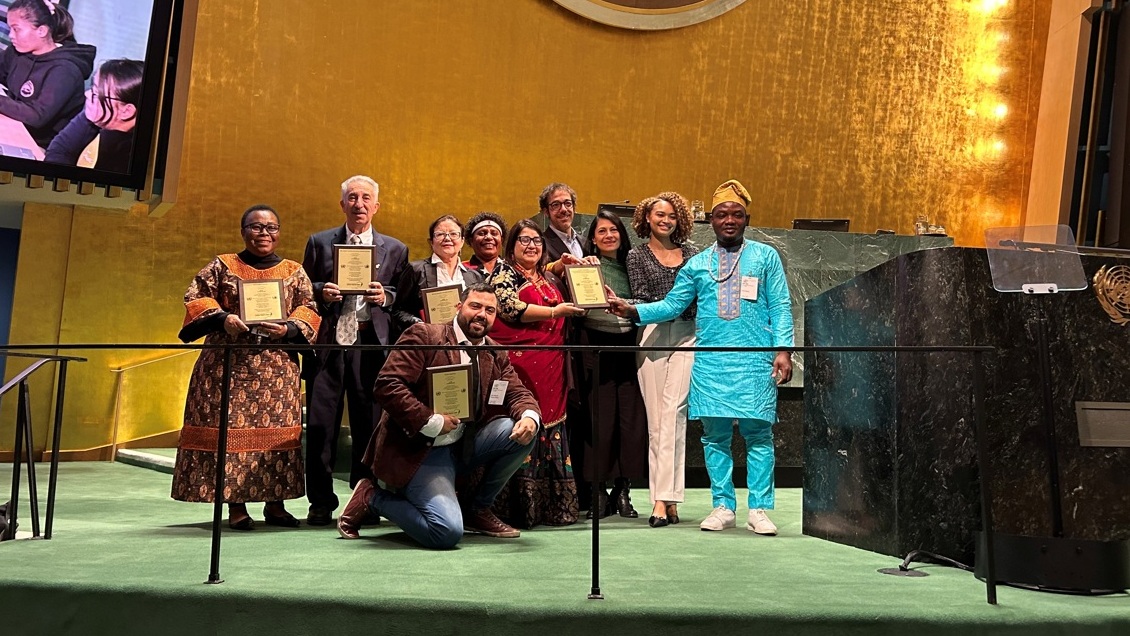 ONU entregó sus premios anuales en 75 aniversario de la Declaración Universal de DDHH