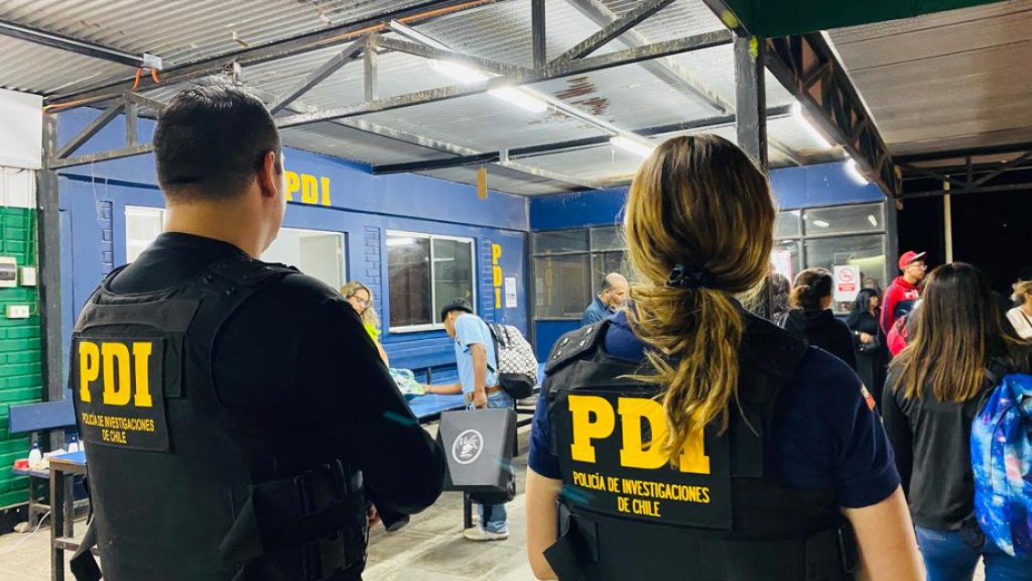 PDI decomisó en Cuya ovoides con 2,3 kilos de cocaína