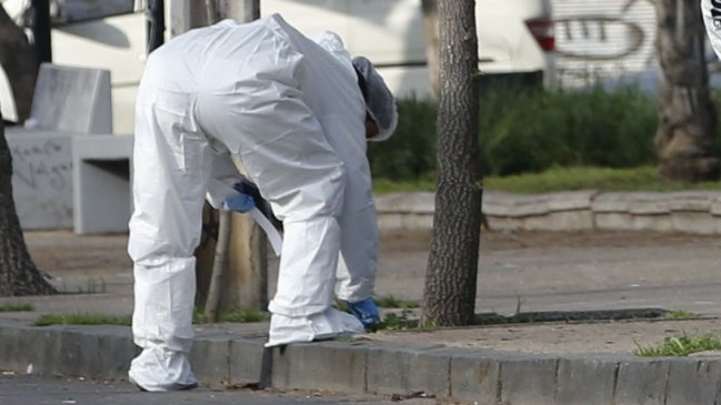 Hallan un pie en plena vía pública en Estación Central