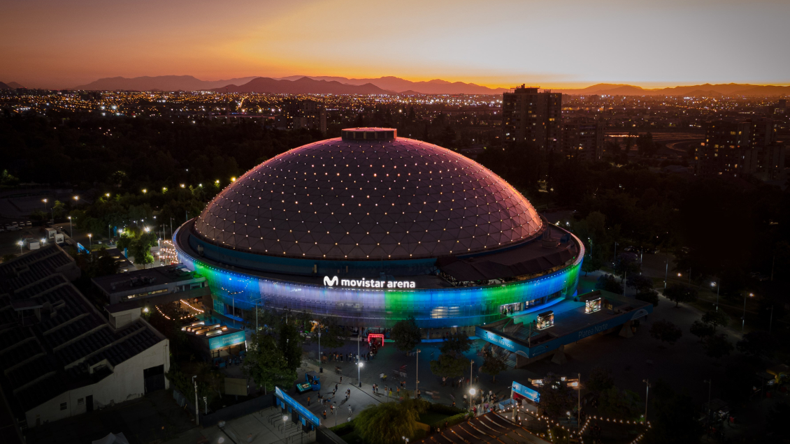 Movistar Arena fue uno de los recintos que más vendió entradas en el mundo