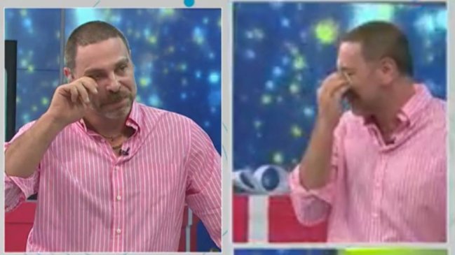 José Antonio Neme lloró en matinal por emotiva escena: 